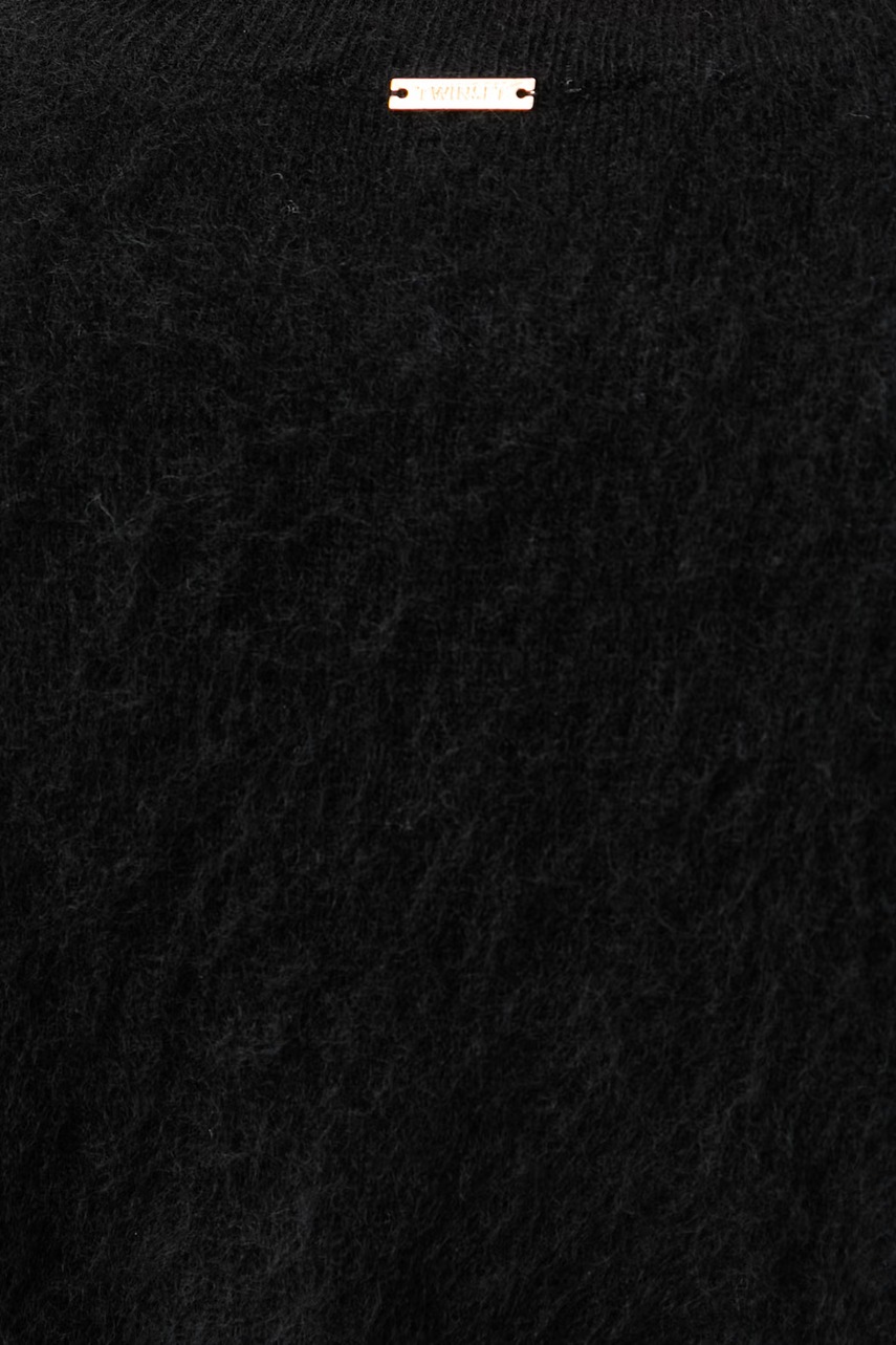 Twinset Twinset ζακέτα γυναικεία με πρόσμιξη κασμιριού - 5