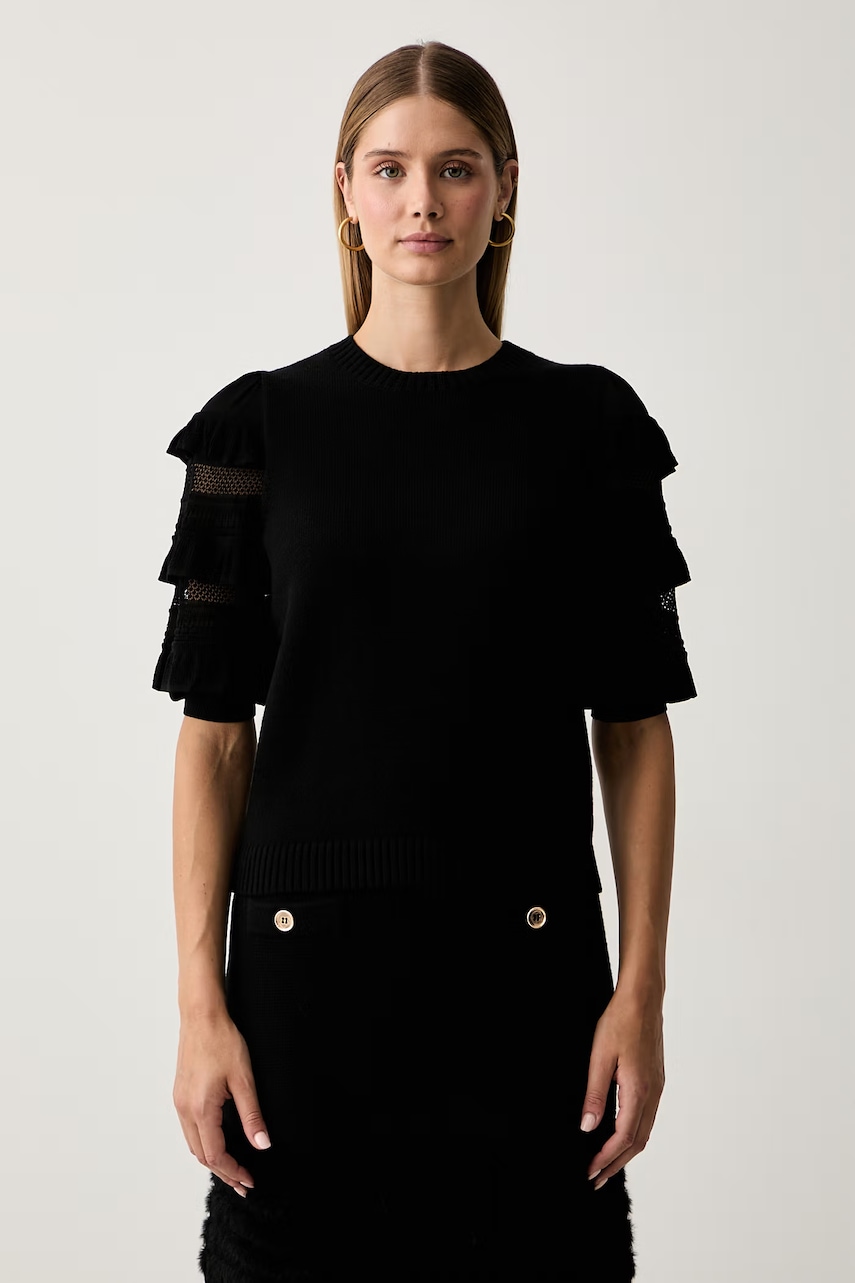 Twinset sweter damski z wełną