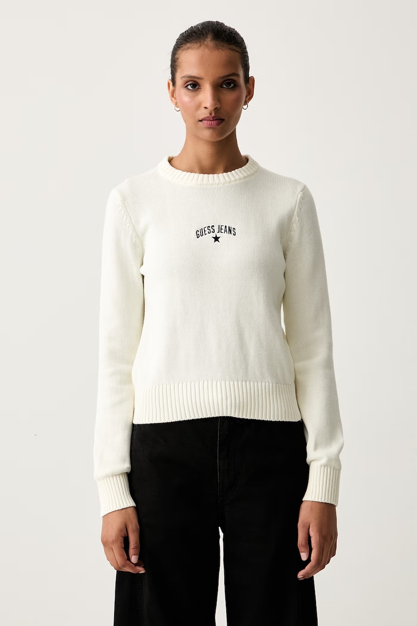 Guess Jeans sweter damski bawełniany
