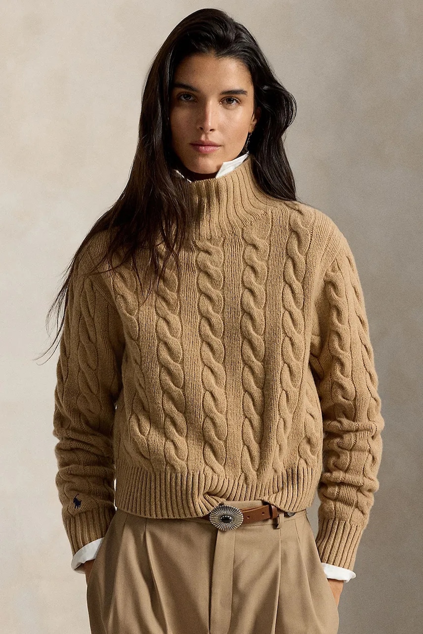 Polo Ralph Lauren pulover pentru femei din lână