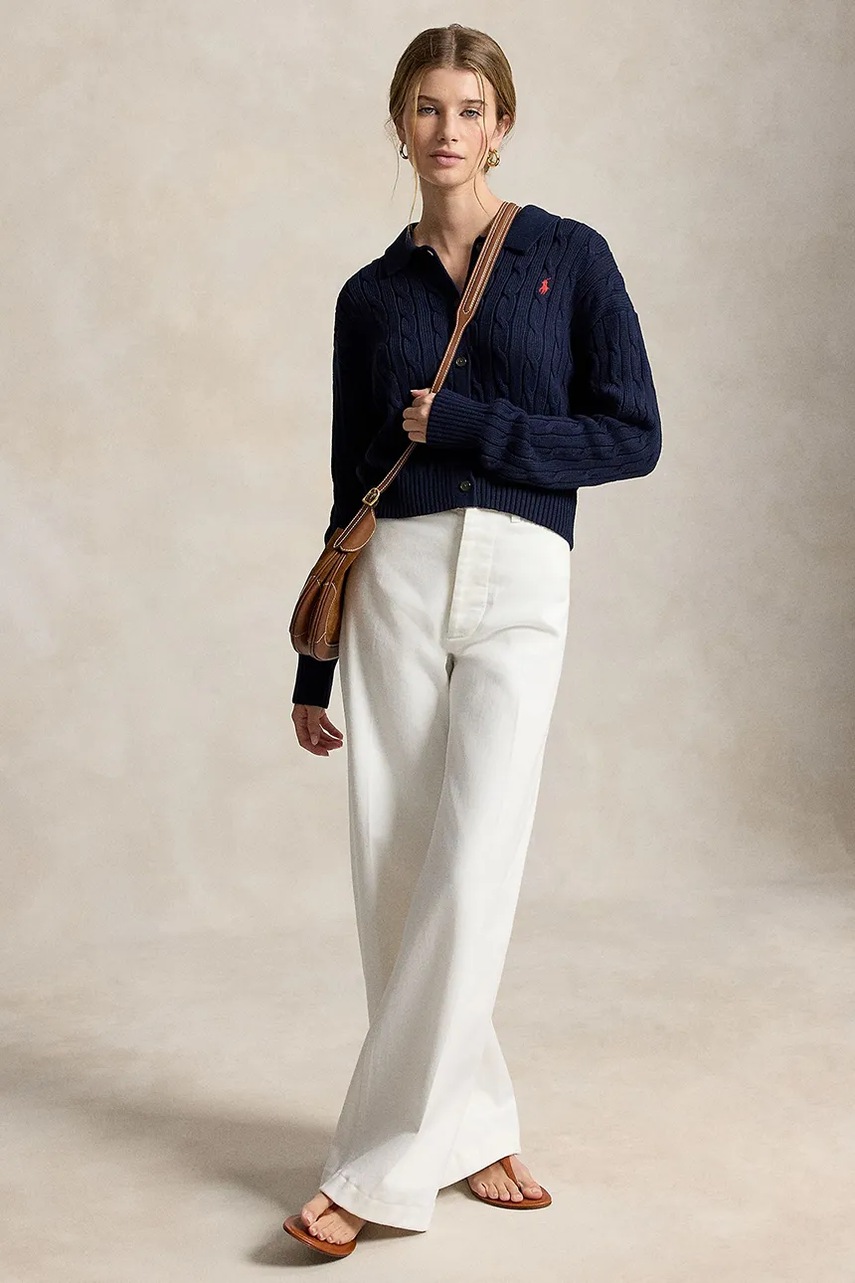 Polo Ralph Lauren Polo Ralph Lauren ζακέτα γυναικεία βαμβακερή - 3
