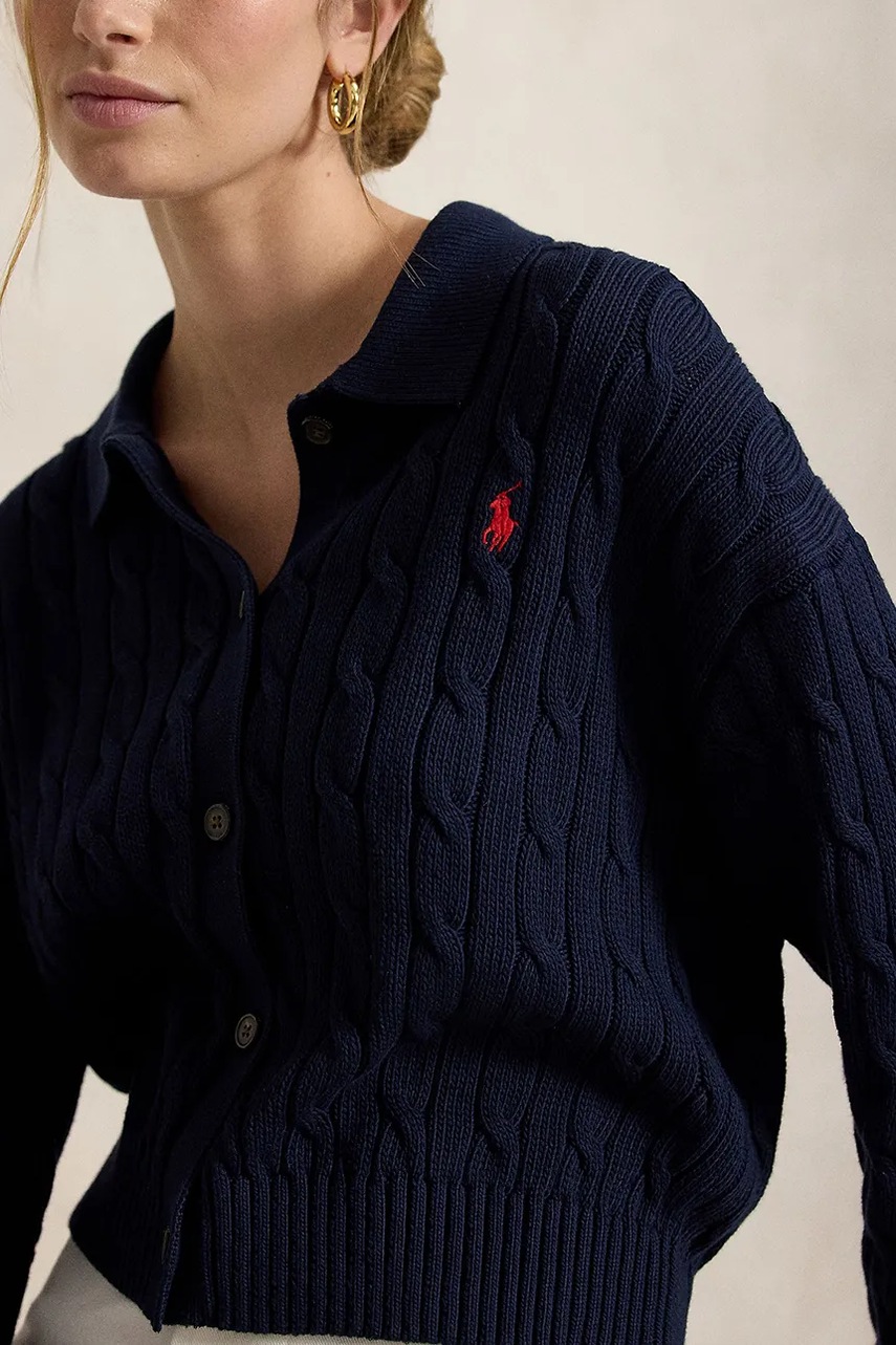 Polo Ralph Lauren Polo Ralph Lauren ζακέτα γυναικεία βαμβακερή - 5