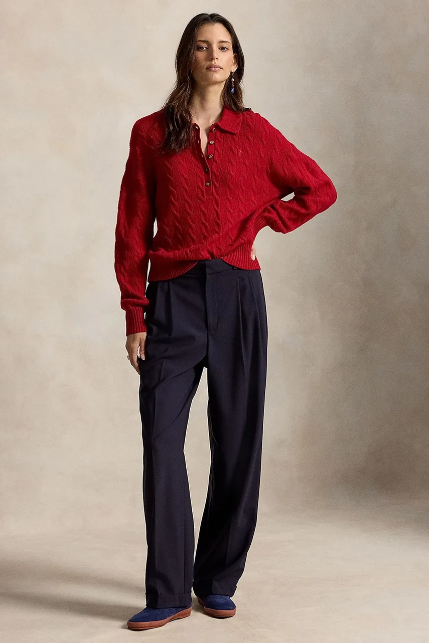 Polo Ralph Lauren Polo Ralph Lauren πουλόβερ γυναικείο μάλλινο - 3