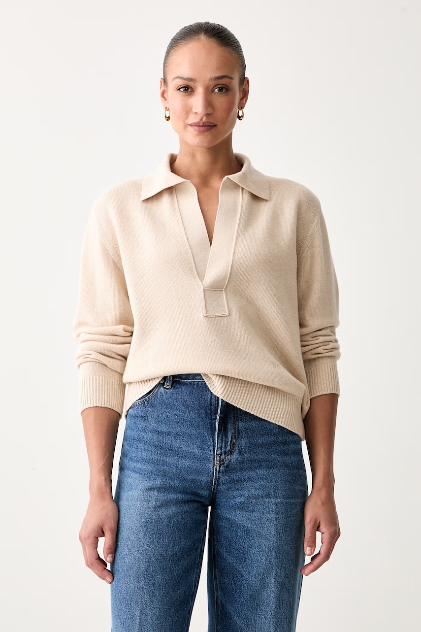 Victoria Beckham sweter damski z wełną