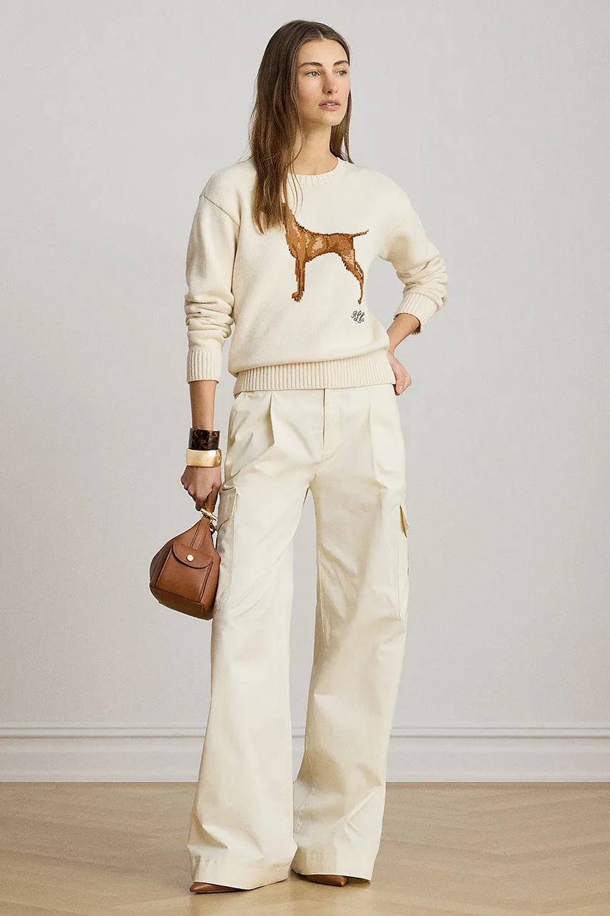Lauren Ralph Lauren Lauren Ralph Lauren πουλόβερ γυναικείο βαμβακερό - 3