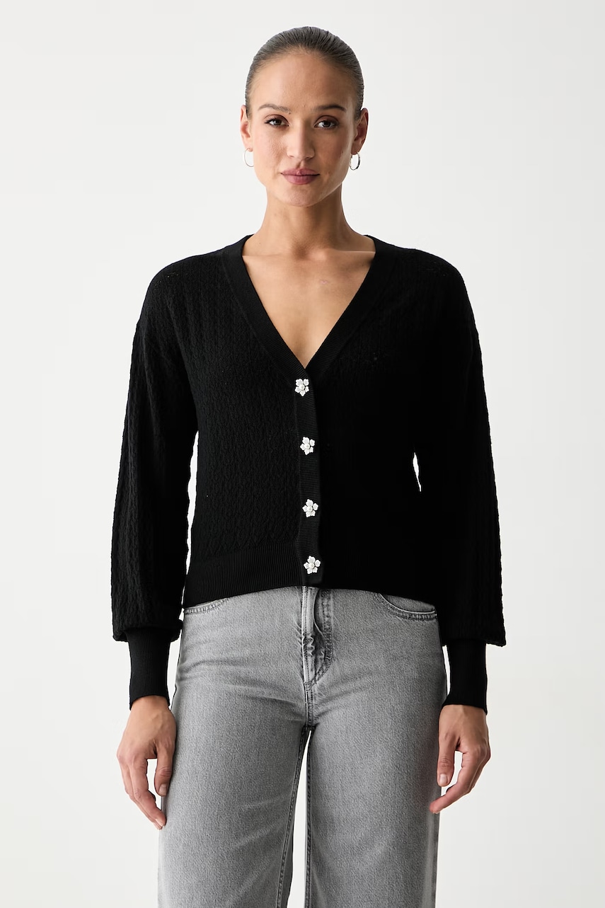 Guess cardigan pentru femei, cu vâscoză NINA