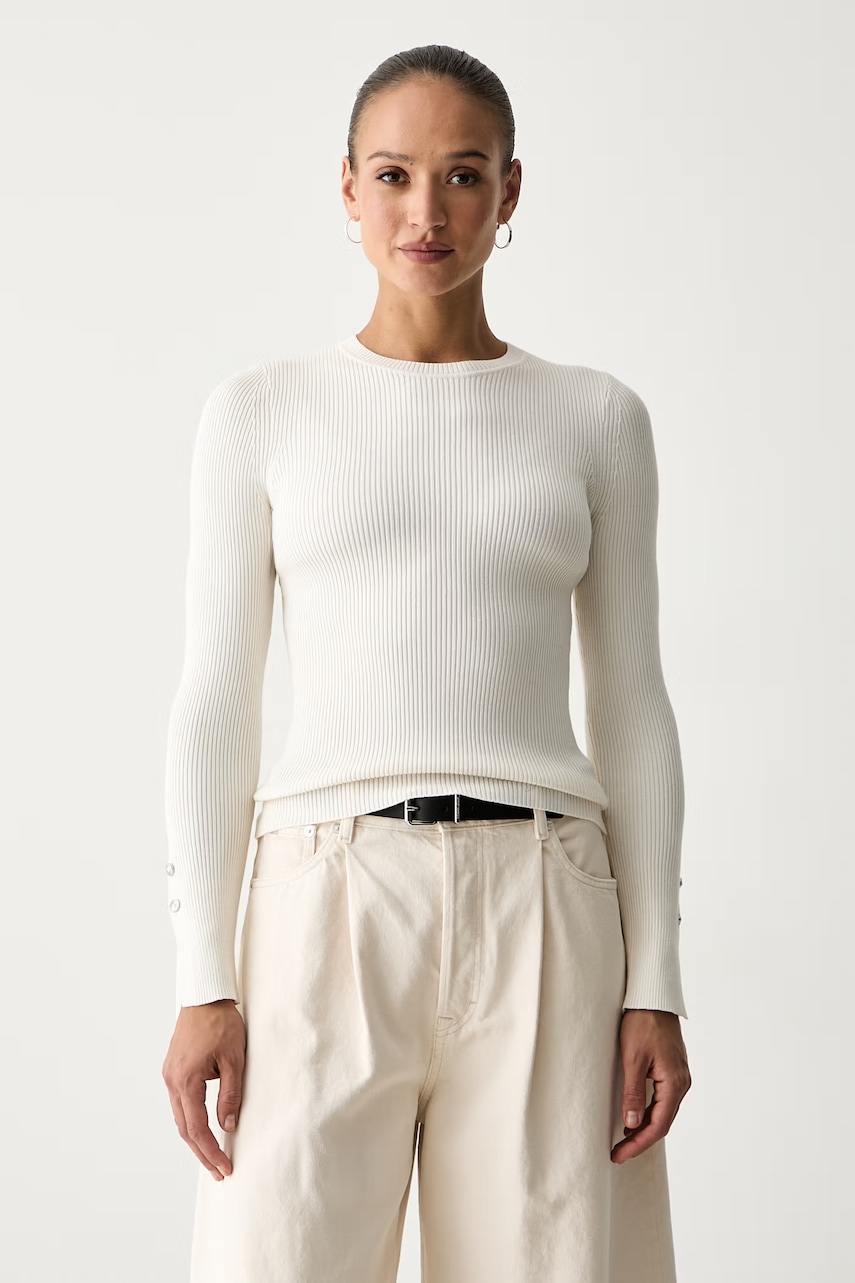 Guess sweter damski z wiskozą ELLIE