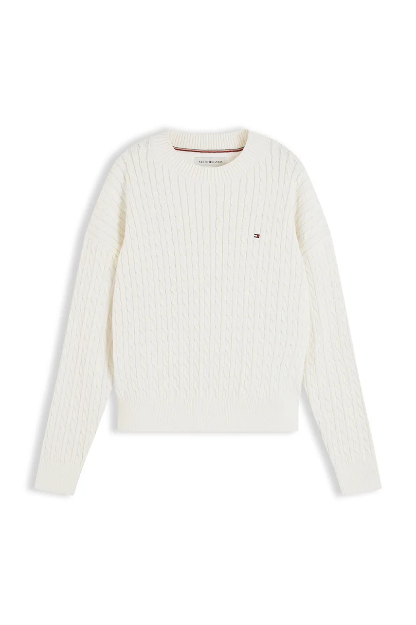Tommy Hilfiger  пуловер за деца от памук