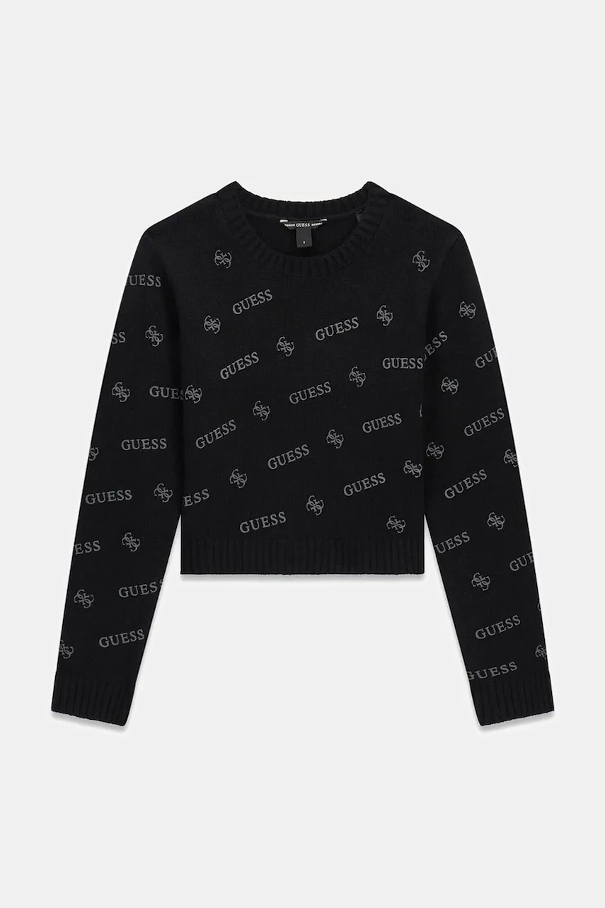 Guess pulover za djecu s vunom
