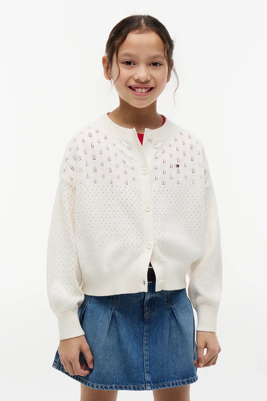 Tommy Hilfiger cardigan pentru copii din bumbac