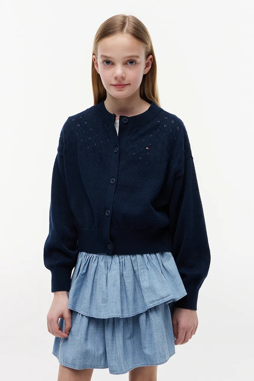 Tommy Hilfiger cardigan pentru copii din bumbac