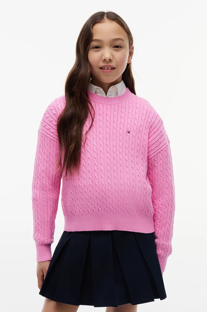Tommy Hilfiger pulover za djecu od pamuka