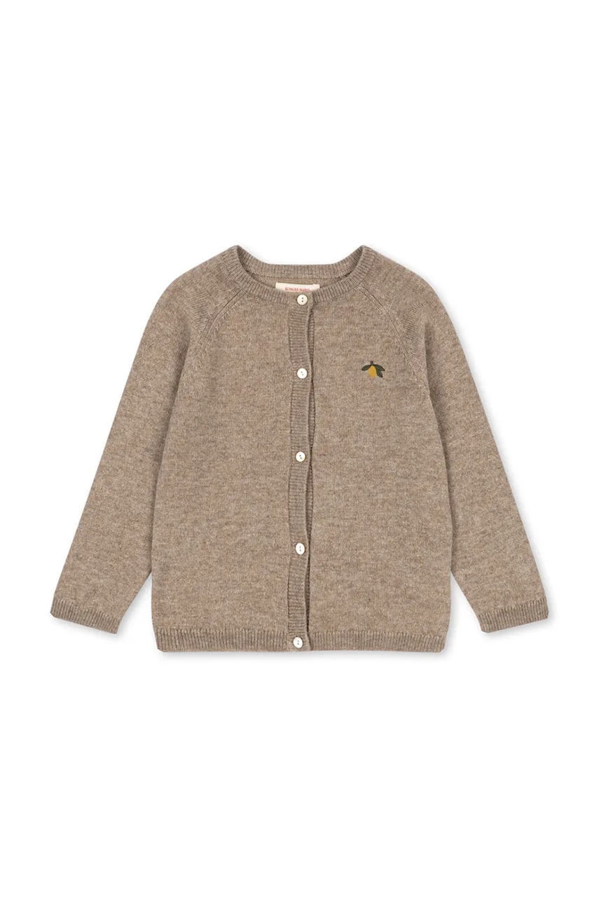 Konges Sløjd  cardigan pentru copii cu lână MATTOU KNIT CARDIGAN