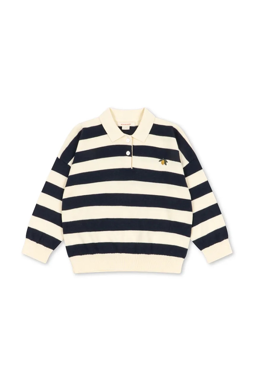 Konges Sløjd  sveter detský MANIS KNIT POLO
