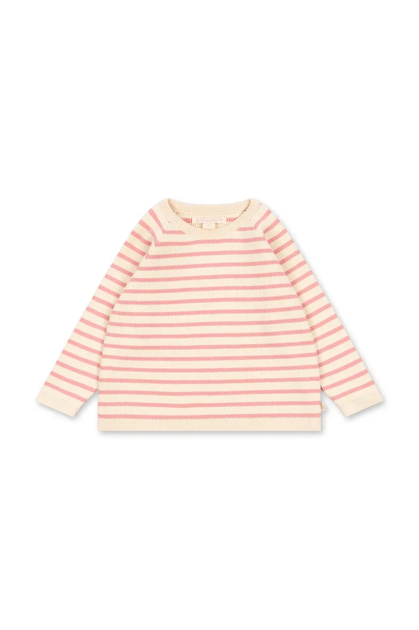 Konges Sløjd  sveter detský bavlnený BUMA KNIT SWEATER GOTS