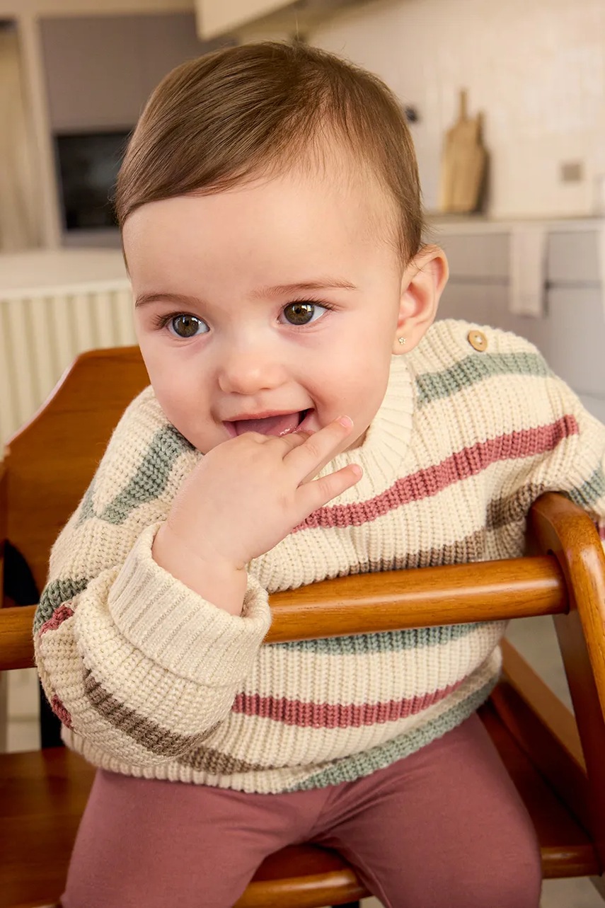 Mayoral Newborn pulover za djecu od pamuka