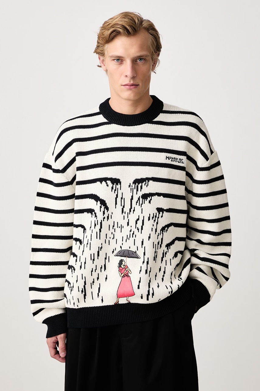 House of Errors  Rain pulover din bumbac pentru bărbați
