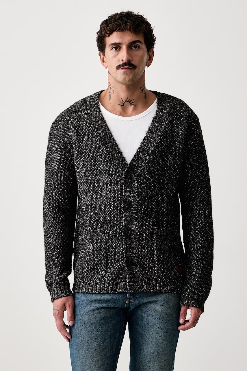 Guess Jeans  cardigan pentru bărbați cu lână