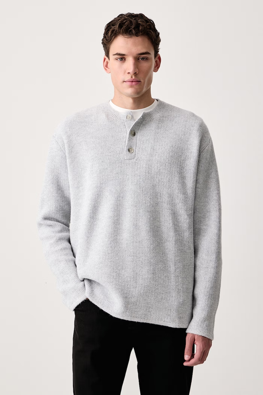 Levi's  sveter pánsky s prímesou vlny WOODACRE HENLEY