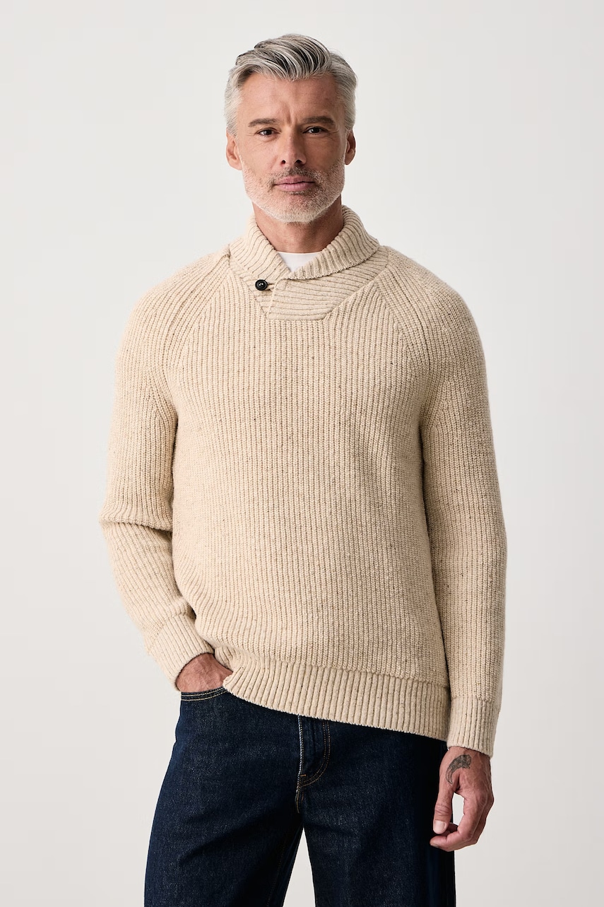 Barbour pulover pentru bărbați cu lână