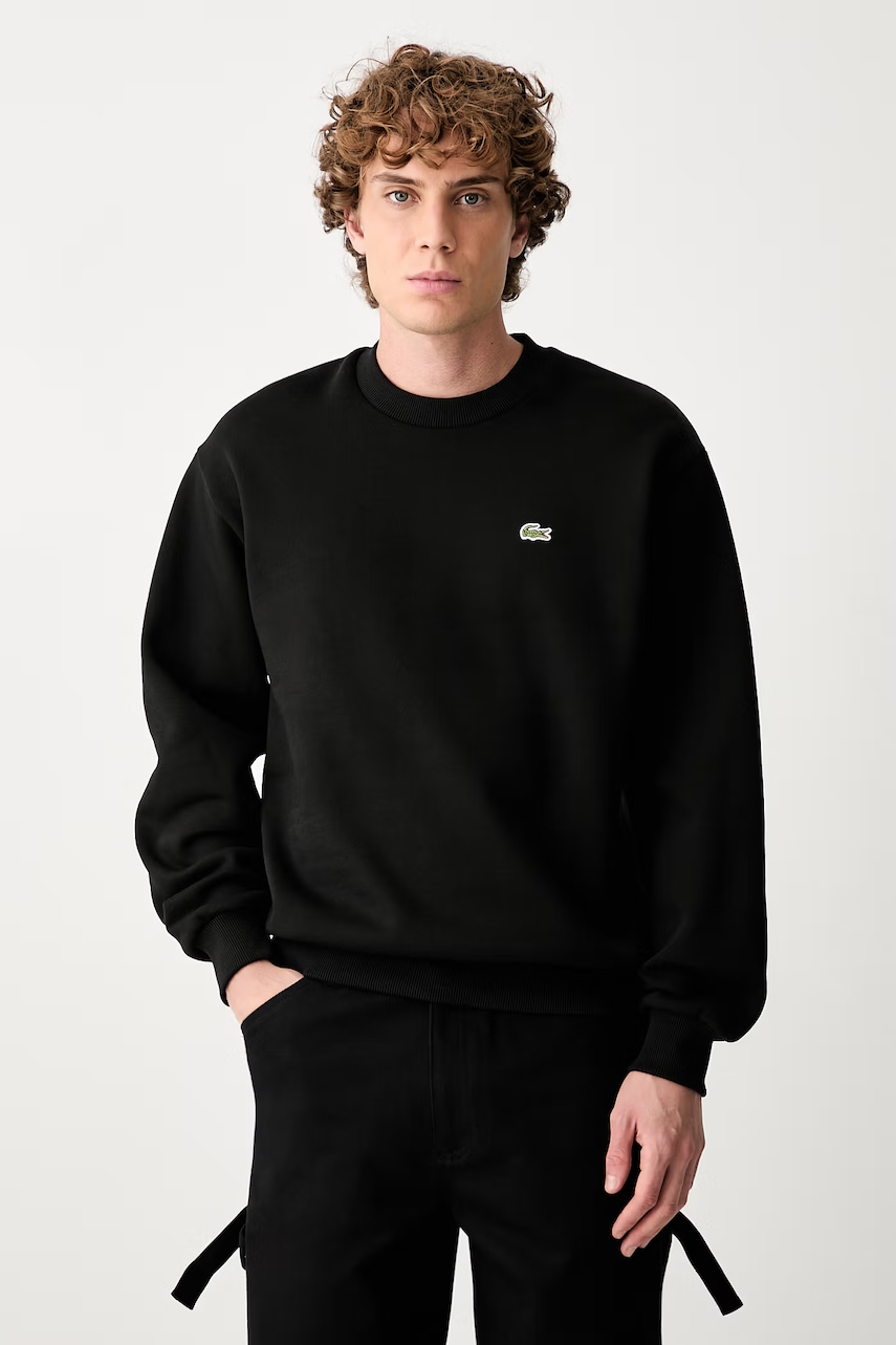 Lacoste bluza męska z bawełną