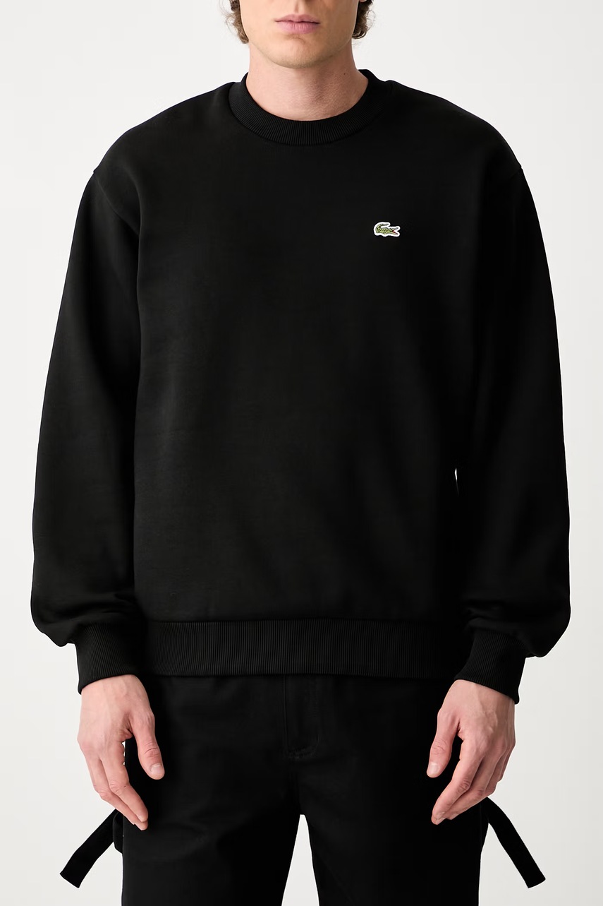 Lacoste bluza męska z bawełną (zdjęcie 5)