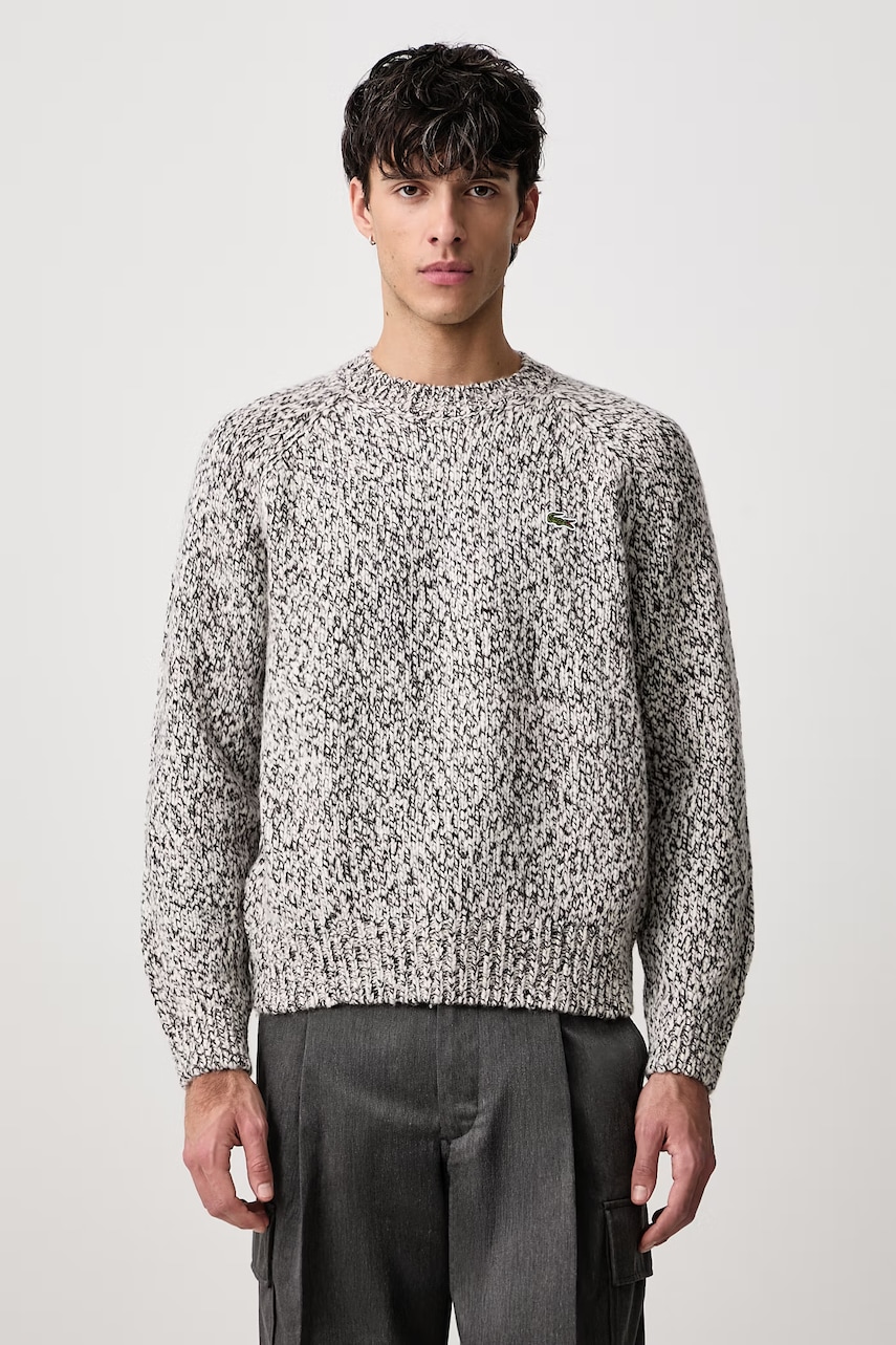 Lacoste pulover pentru bărbați cu lână