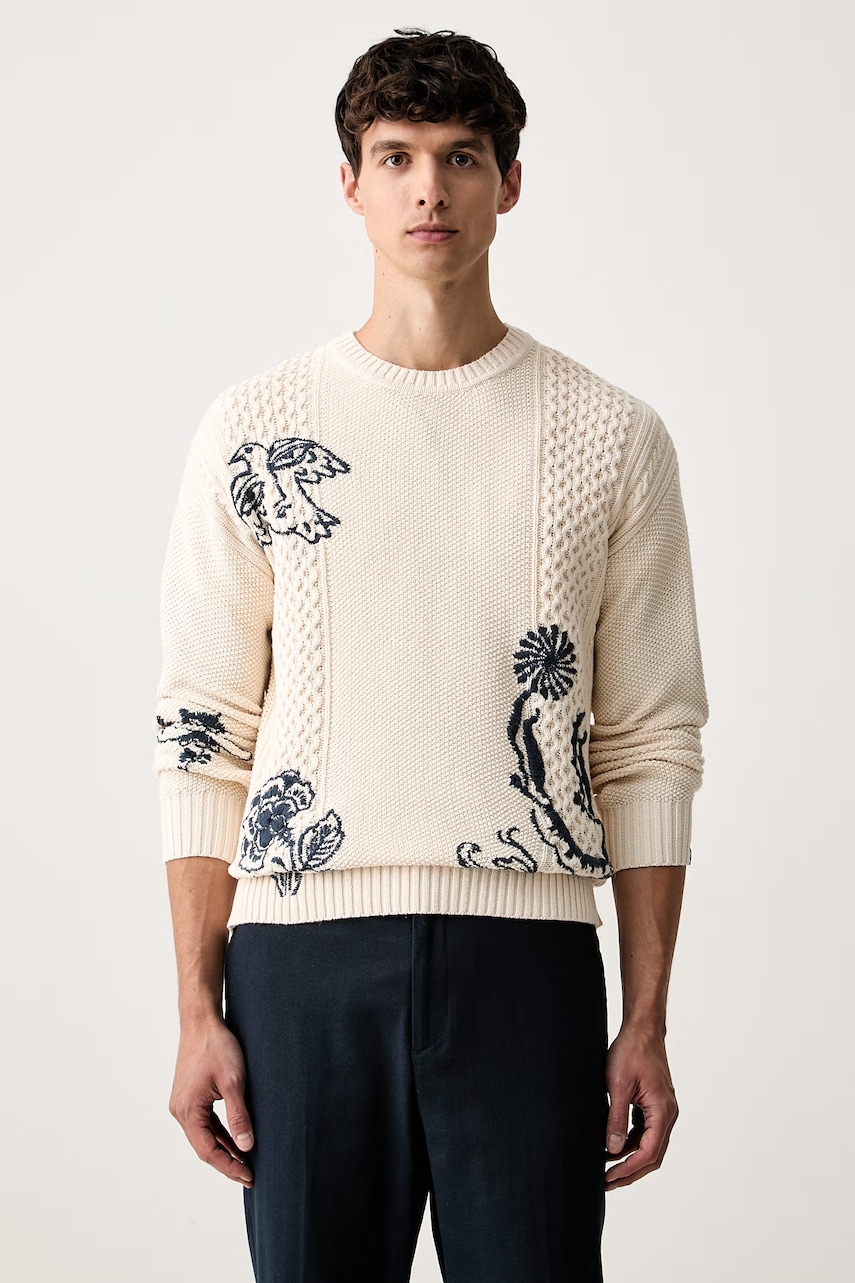 Scotch & Soda sweter męski bawełniany