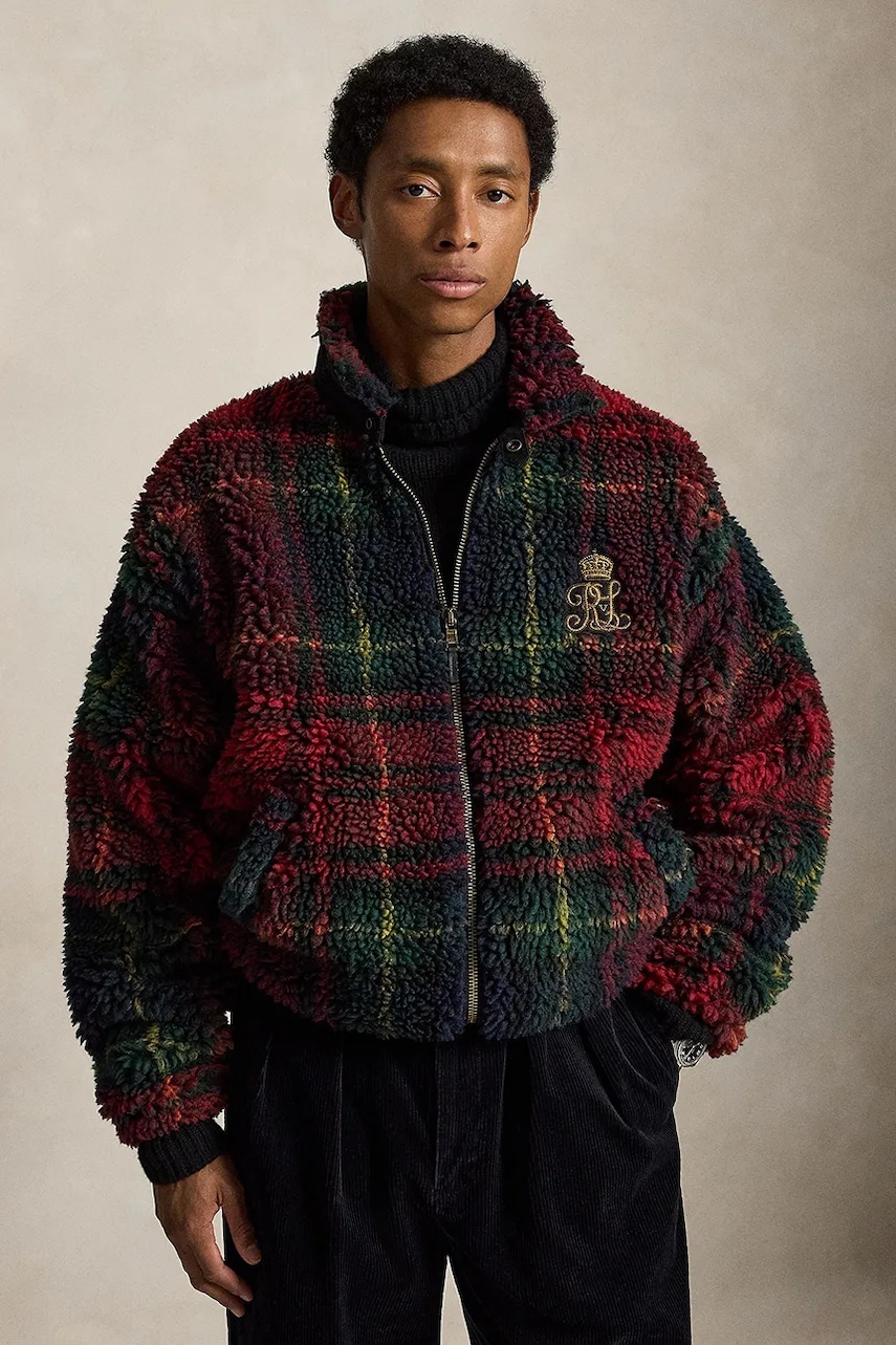 Polo Ralph Lauren pulover cu fermoar pentru bărbați