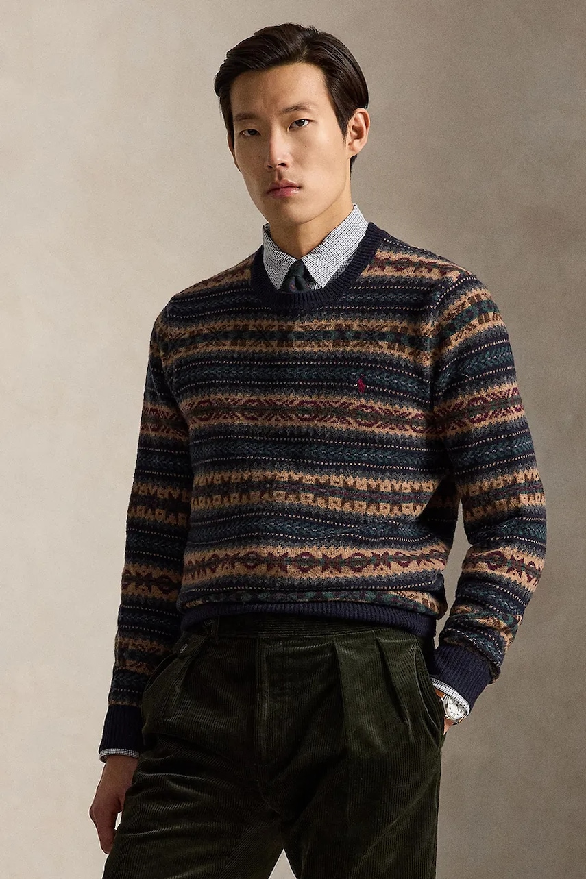 Polo Ralph Lauren  pulover pentru bărbați din lână (9BY2-SWMZMU_MLC)