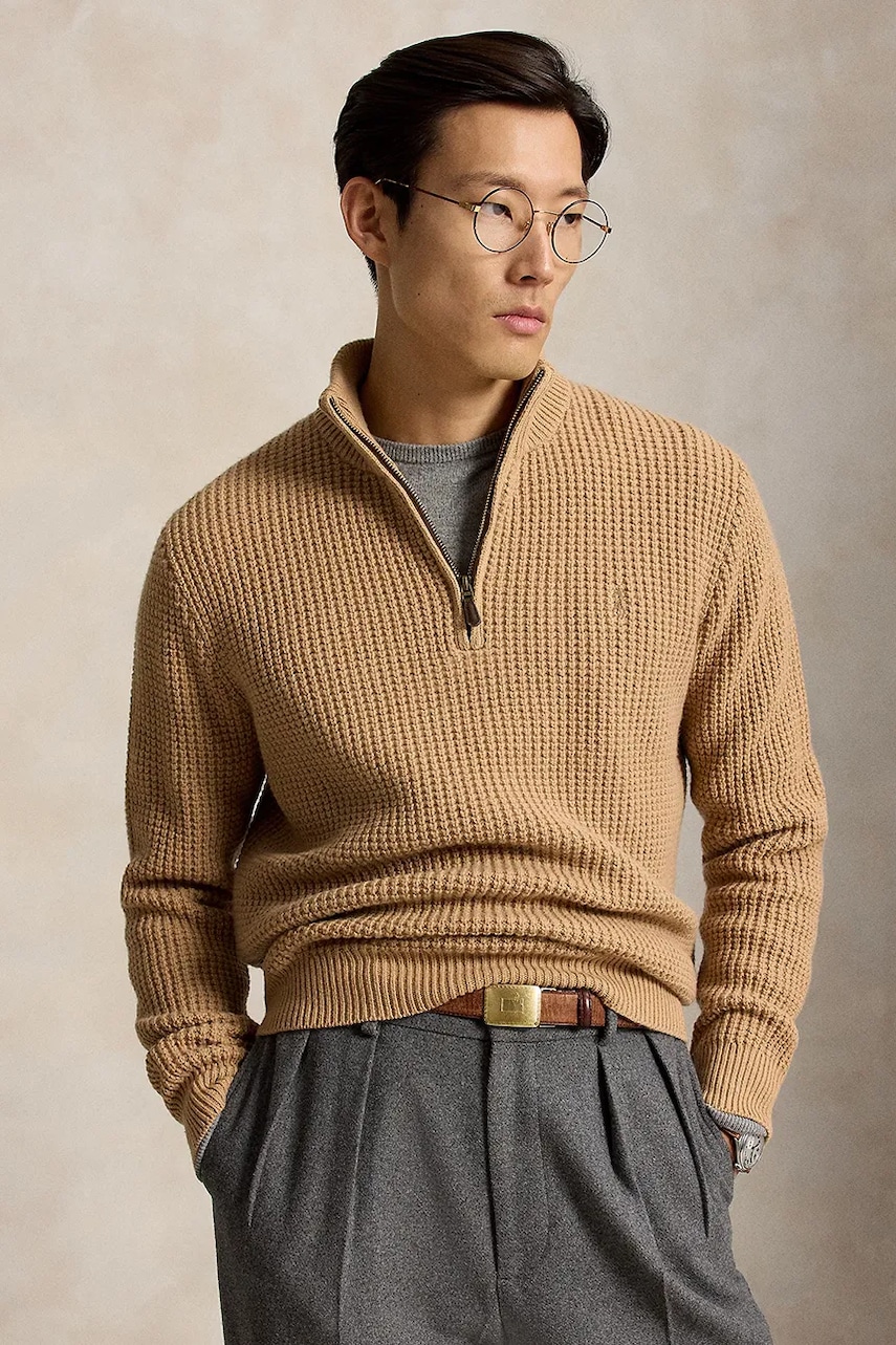 Polo Ralph Lauren pulover pentru bărbați cu lână