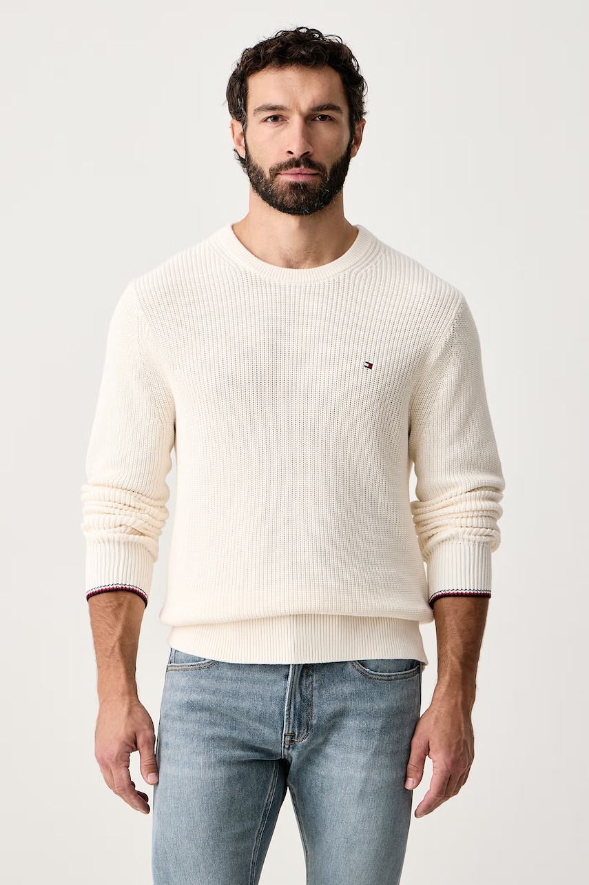 Tommy Hilfiger pulover pentru bărbați din bumbac