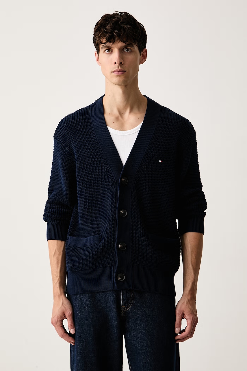 Tommy Hilfiger cardigan pentru bărbați din bumbac