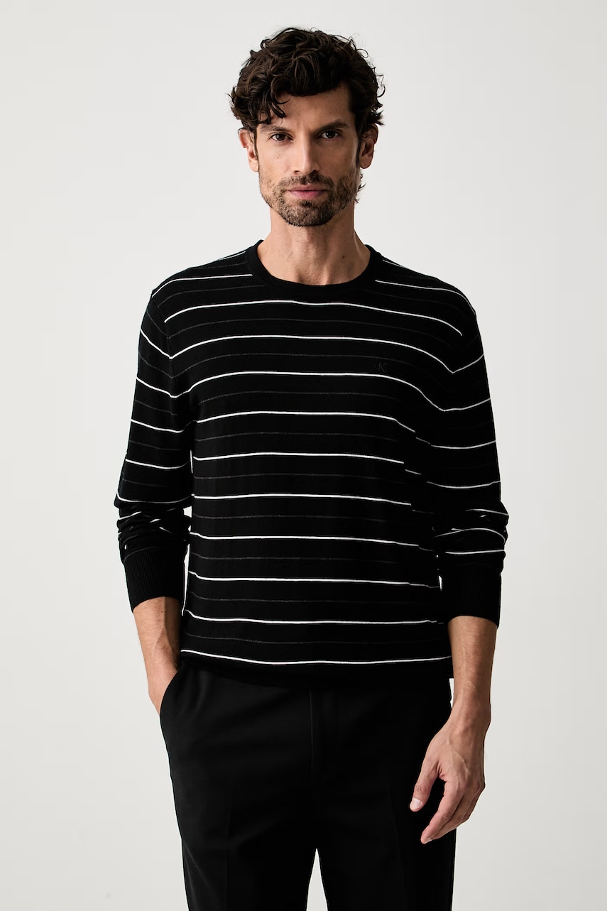 Calvin Klein sweter męski z wełny merino