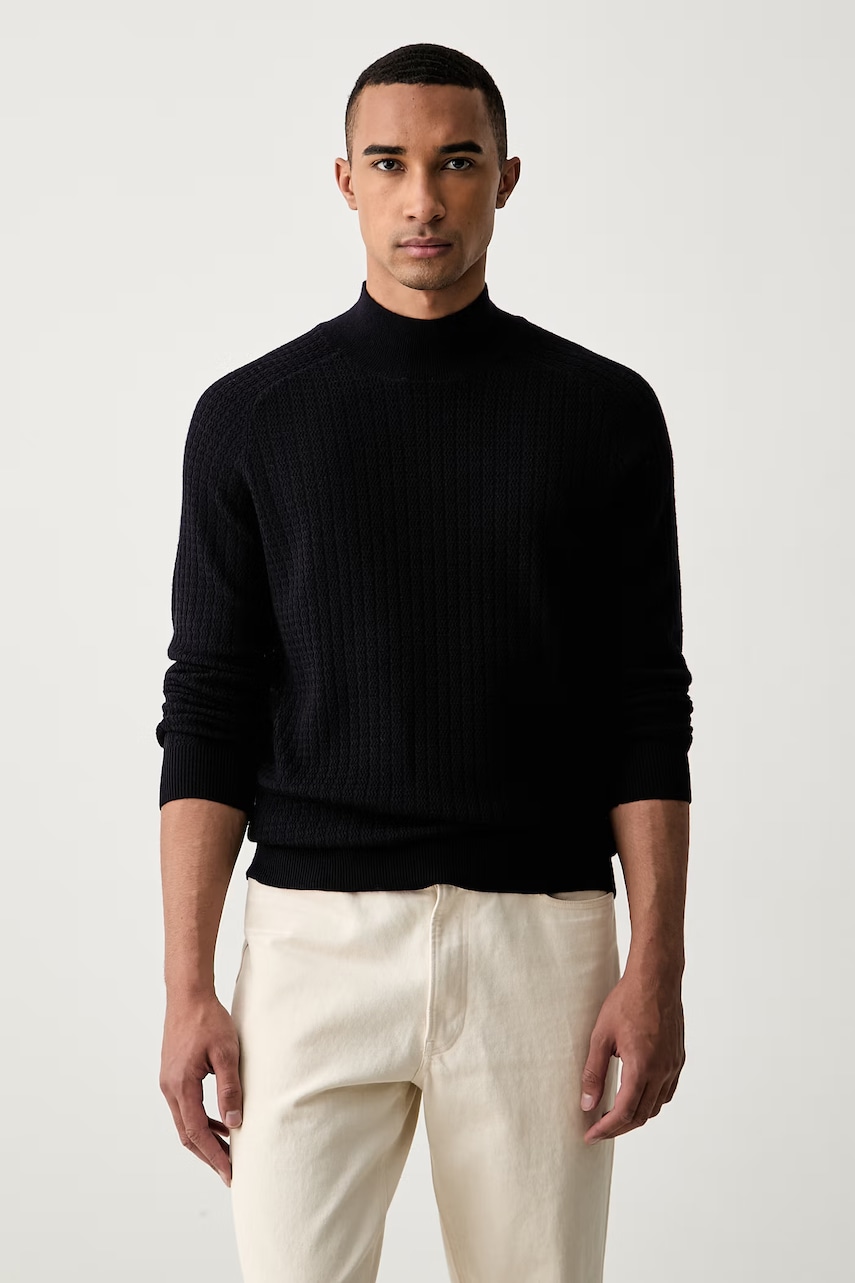 Trussardi półgolf męski wełniany