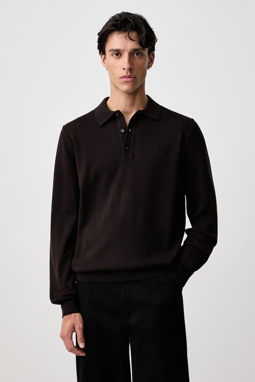 Fred Perry  pulover cu lână pentru bărbați