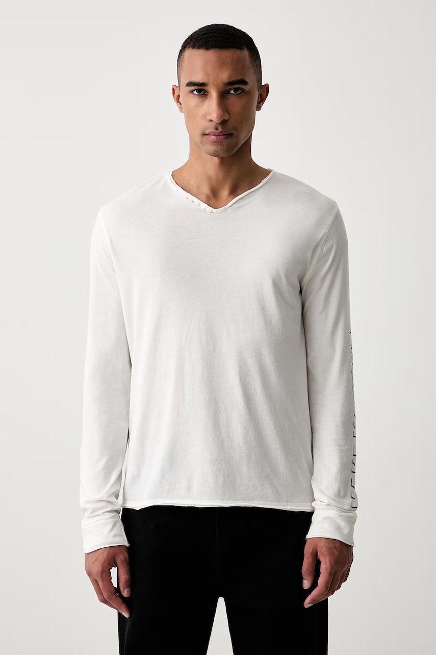 Zadig&Voltaire longsleeve męski bawełniany MONASTIR