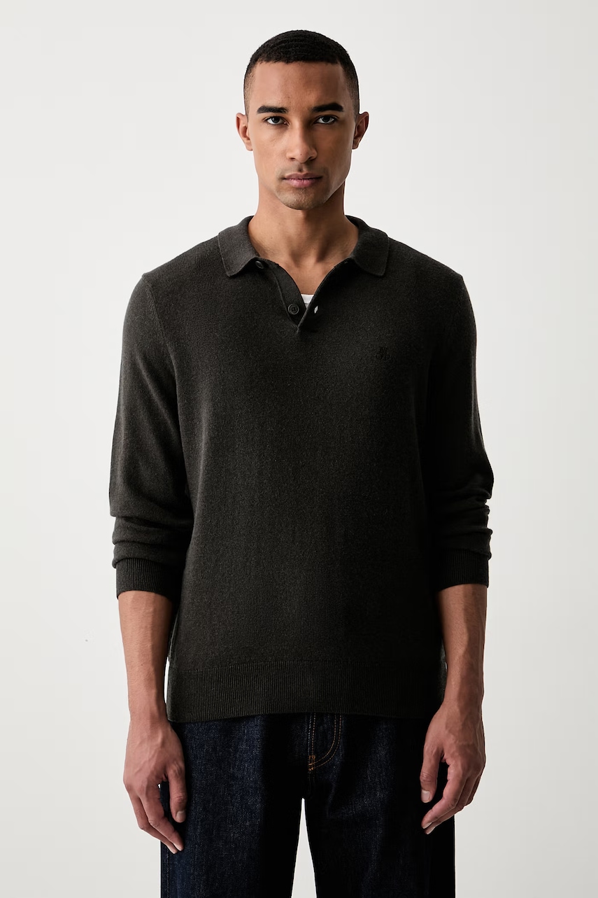 Marc O'Polo sweter męski z dodatkiem wełny