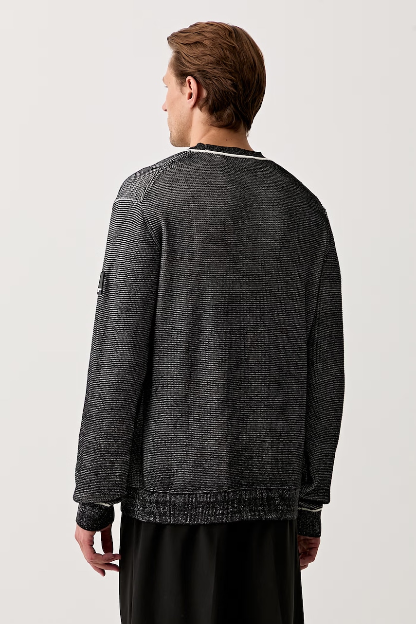 Karl Lagerfeld Jeans sveter pánsky bavlnený