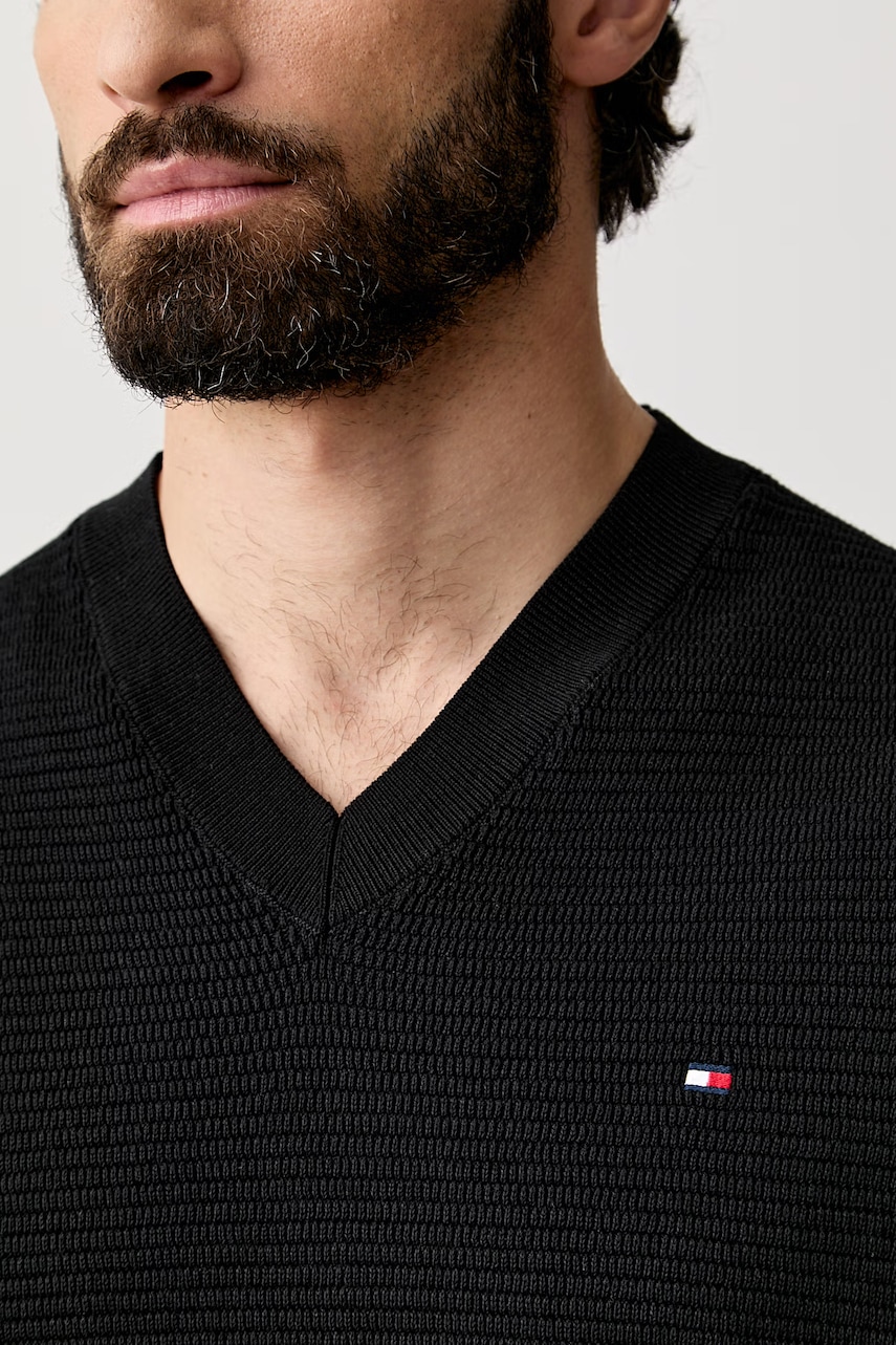 Tommy Hilfiger vesta pánska bavlnená