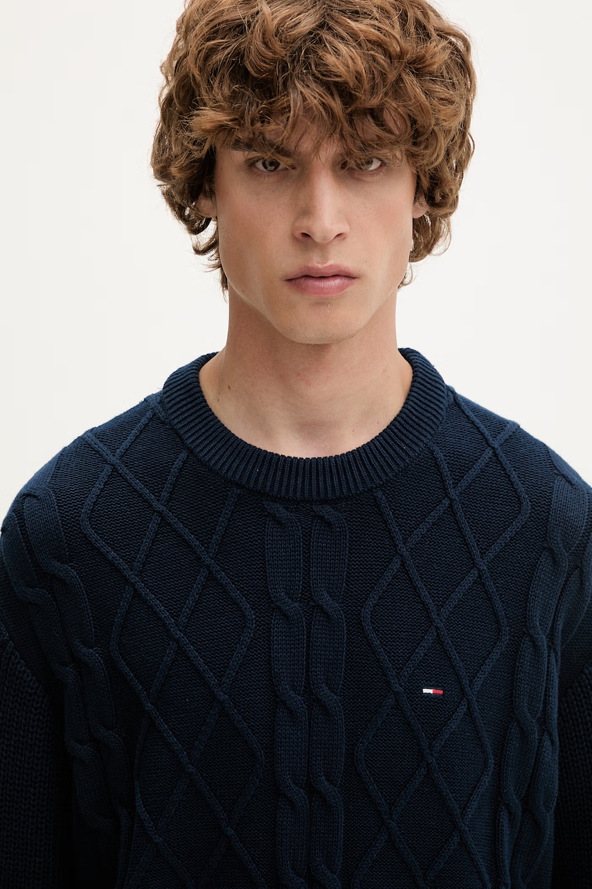 Tommy Jeans sveter pánsky bavlnený