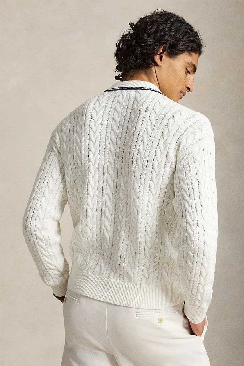 Polo Ralph Lauren sveter pánsky s bavlnou
