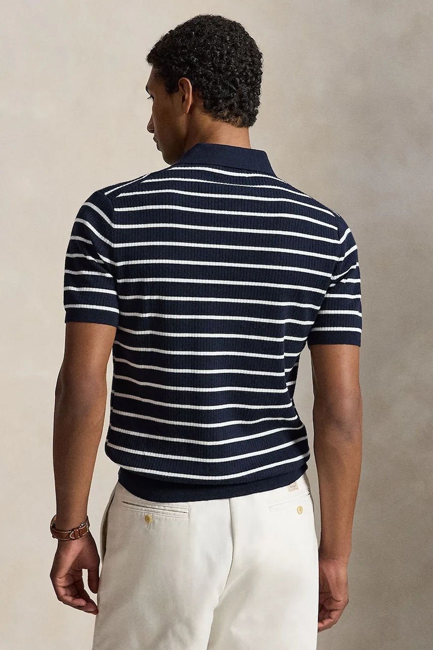 Polo Ralph Lauren úpletové polo tričko pánske bavlnené