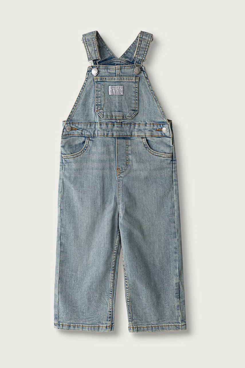 Levi's salopetă pentru copii din denim BAGGY OVERALL