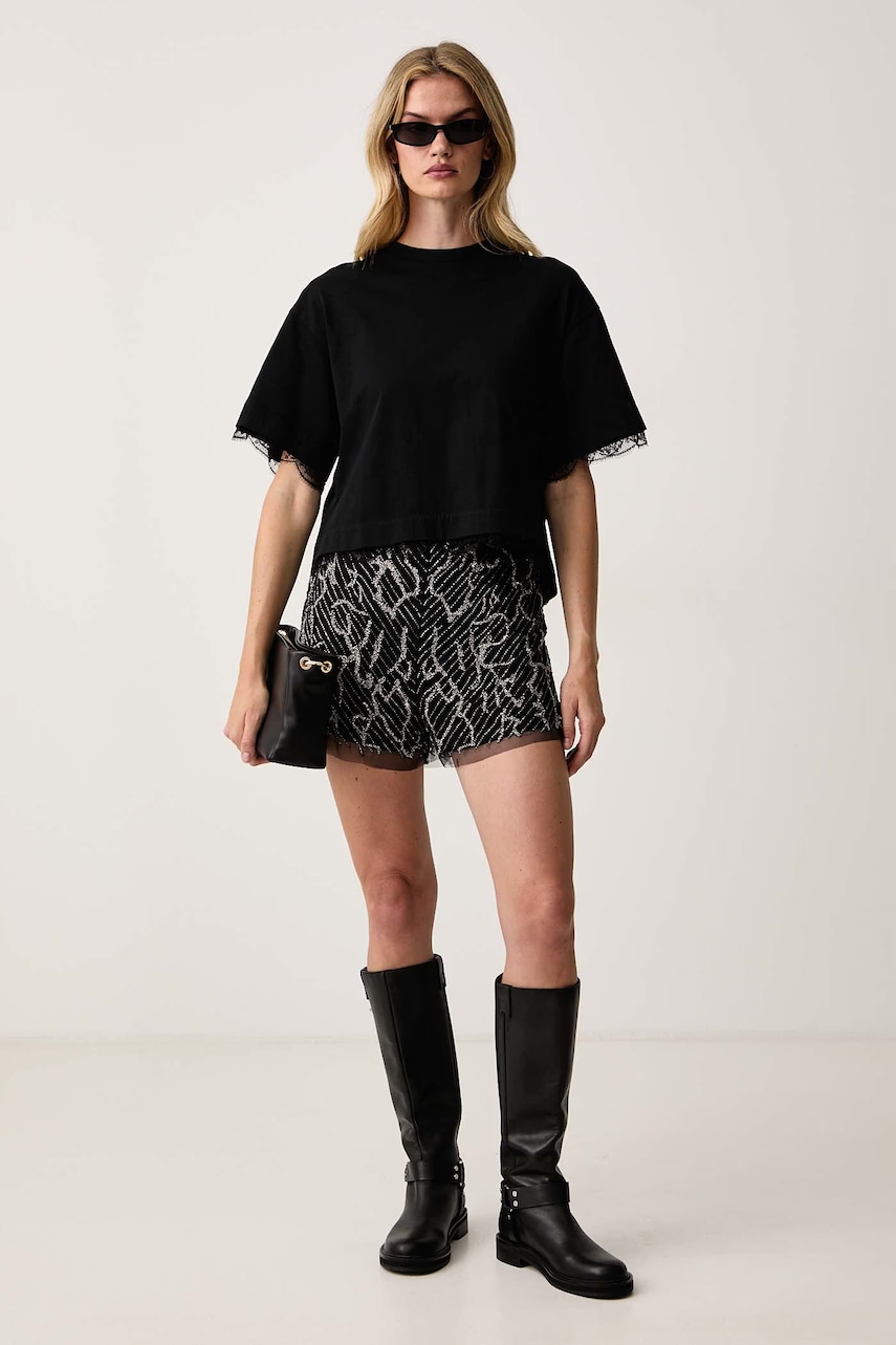 AllSaints AllSaints σορτς Γυναικεία MINTY EMB - 2