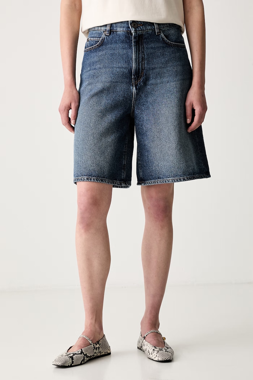 Weekend Max Mara szorty damskie jeansowe WKDDONNOLA