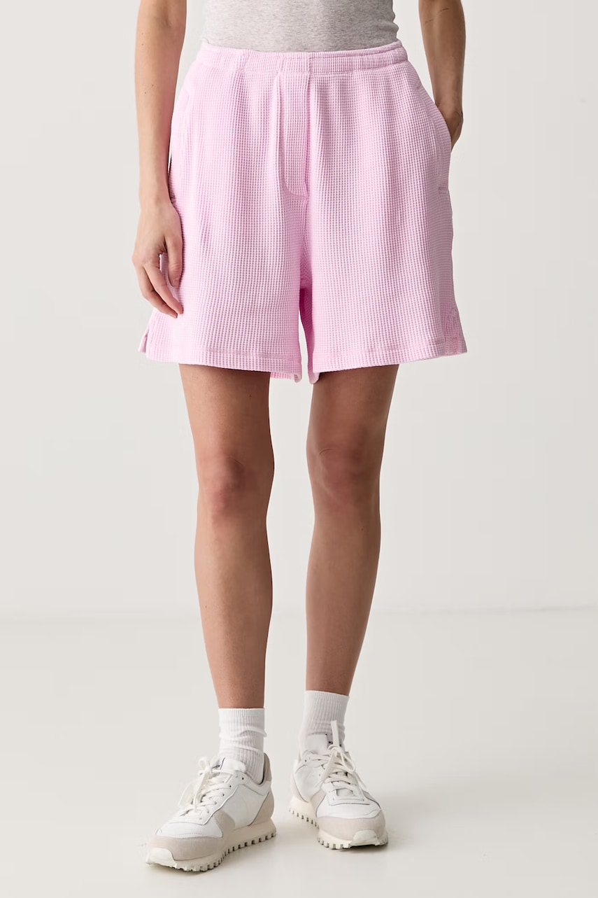 American Vintage pantaloni scurți de trening pentru femei din bumbac
