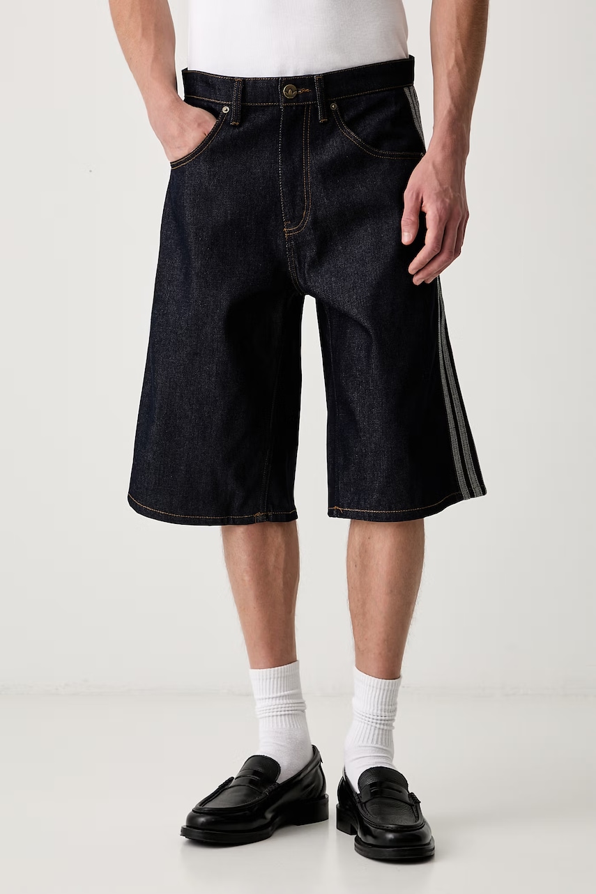 adidas Originals bermudy męskie jeansowe Firebird