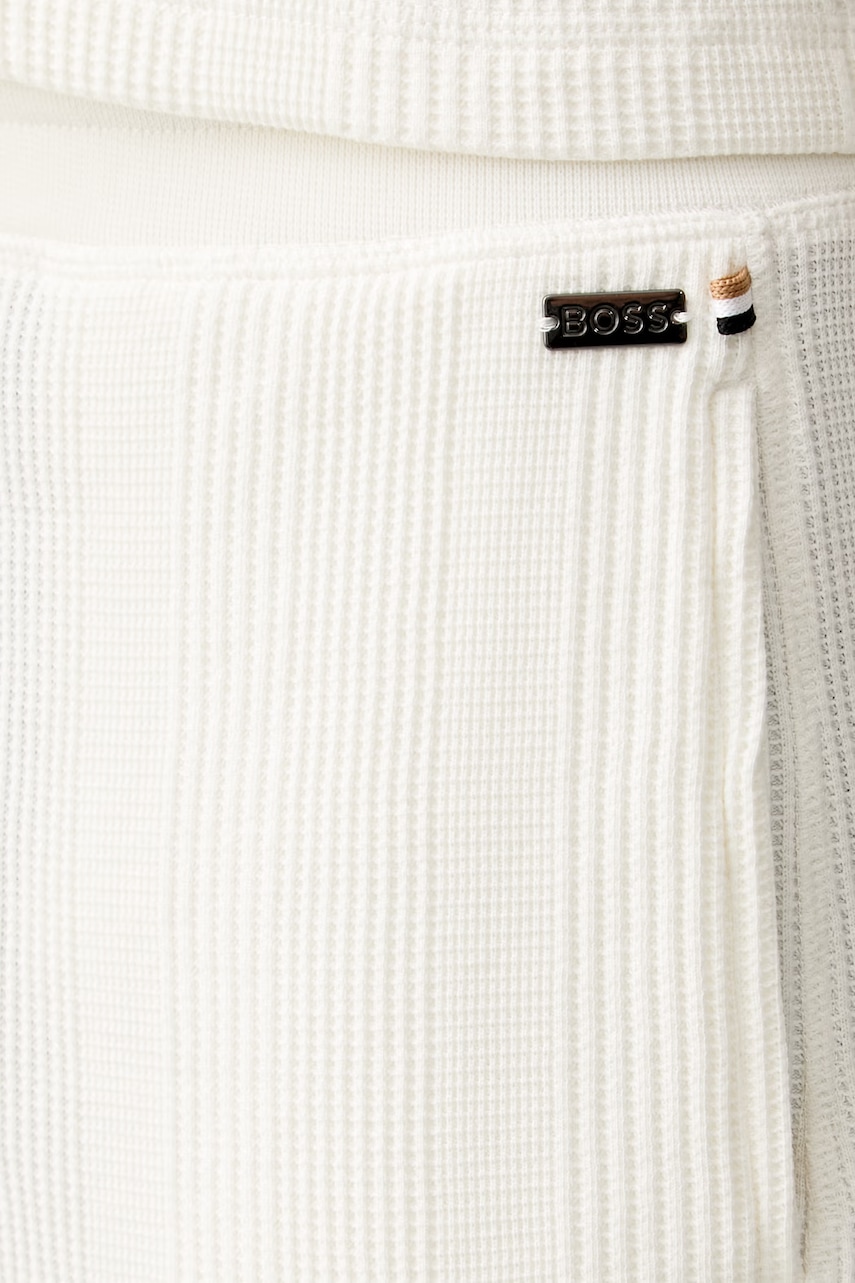 BOSS šortky lounge pánske s bavlnou Structure Shorts