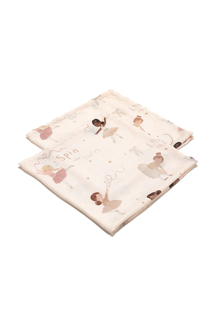 La Millou mušlinska pelena od viskoze BALLERINE 2-pack